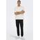 ONLY & SONS tapered fit broek ONSCAM zwart