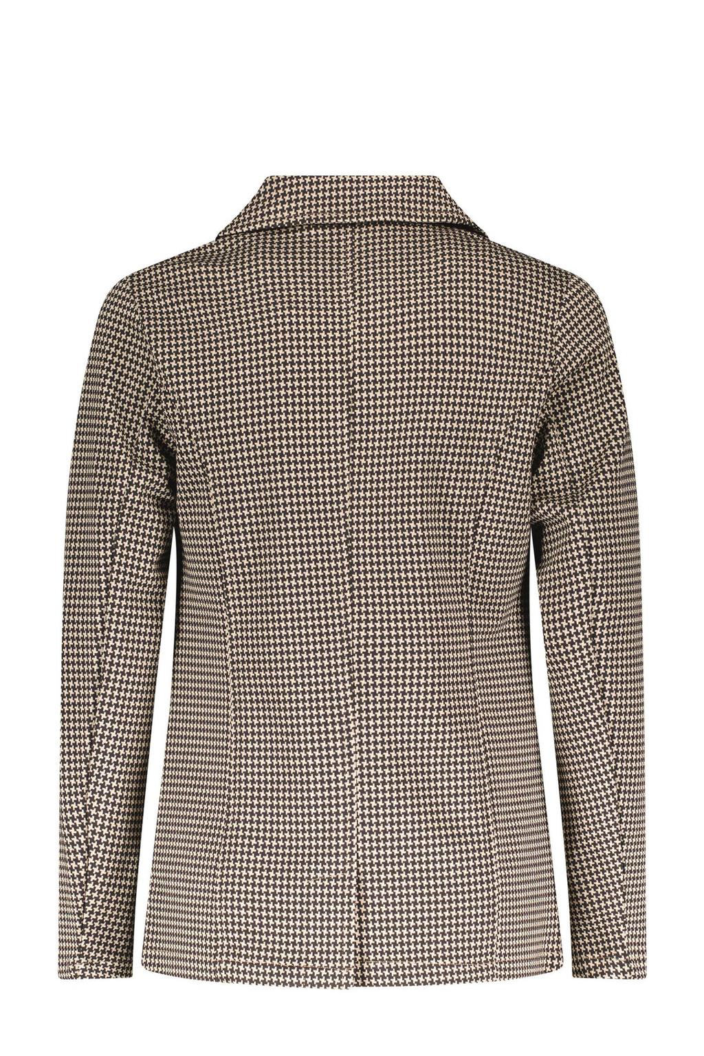 Veste Tasso Elba Pied-de-poule Beige - Taille 40 - Occasion Très Bon état - Modifiée