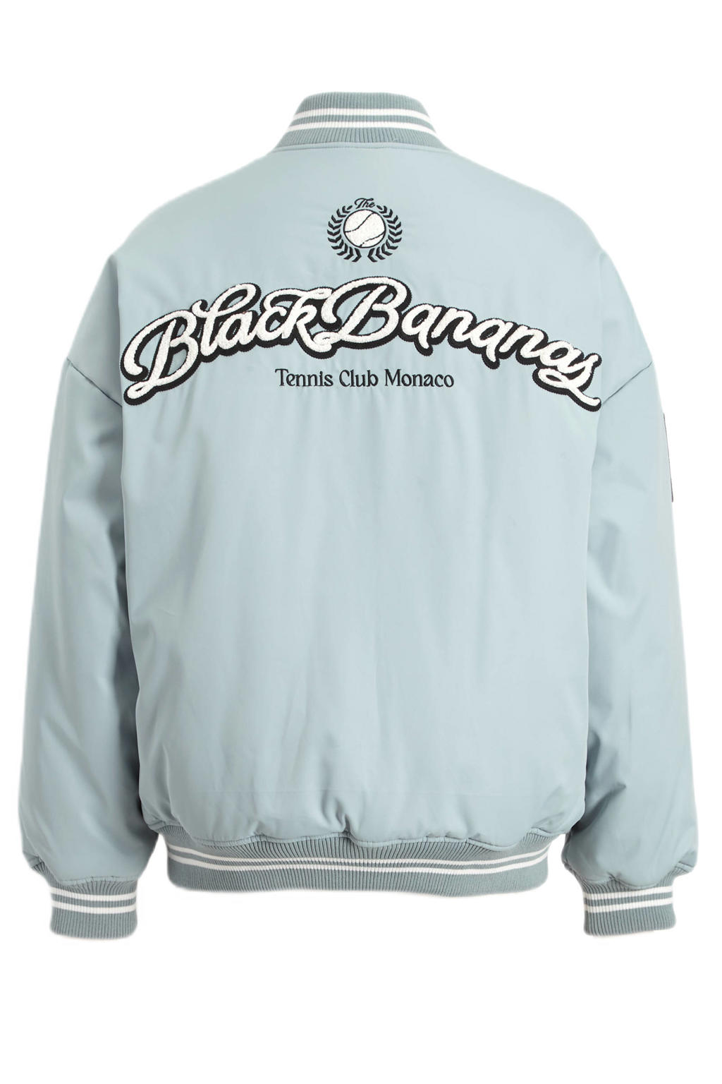 BLACK BANANAS bomberjack zomer ROYAL BOMBER JACKET met tekst en patches