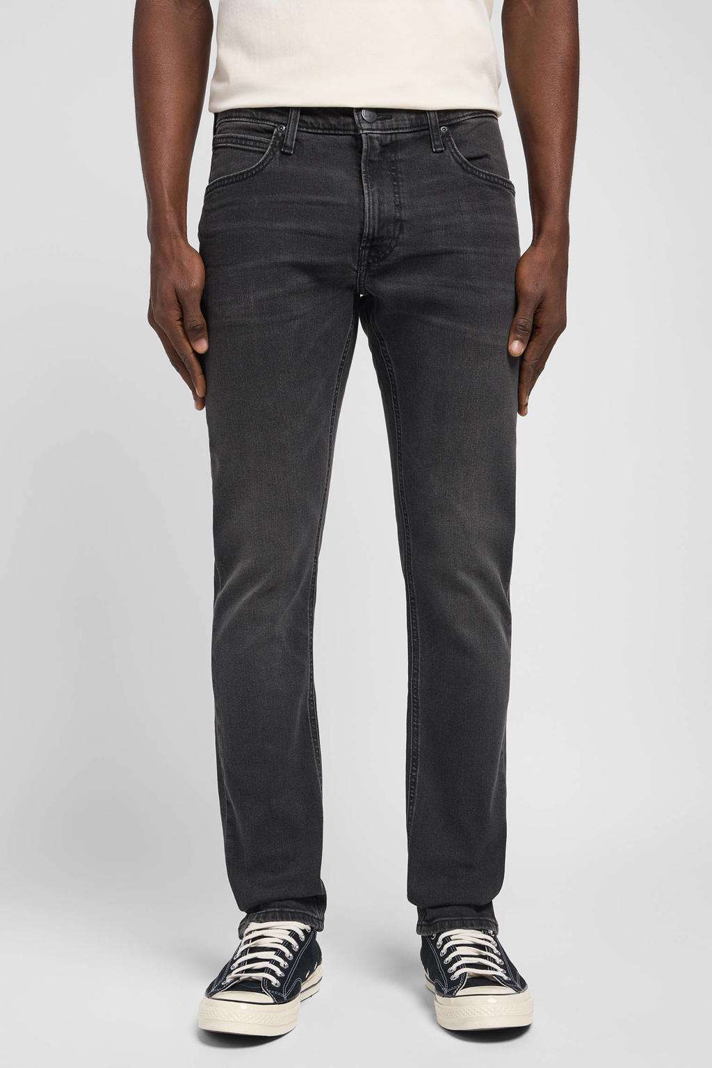Lee slim tapered fit jeans Luke asphalt rocker