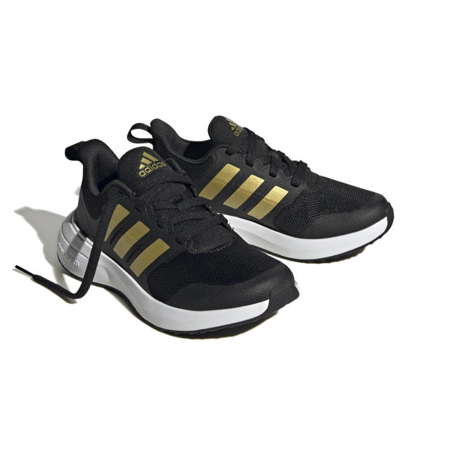 syndroom leef ermee afbreken adidas Sportswear FortaRun 2.0 sneakers zwart/goud metallic | wehkamp
