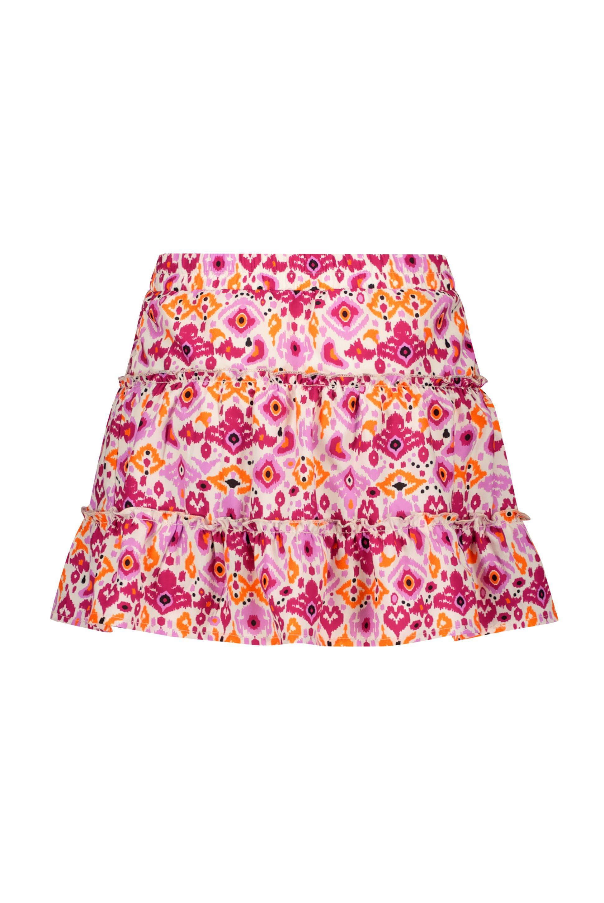 B.Nosy Rok B.Adorable Met All Over Print Fuchsia/multicolor | Wehkamp