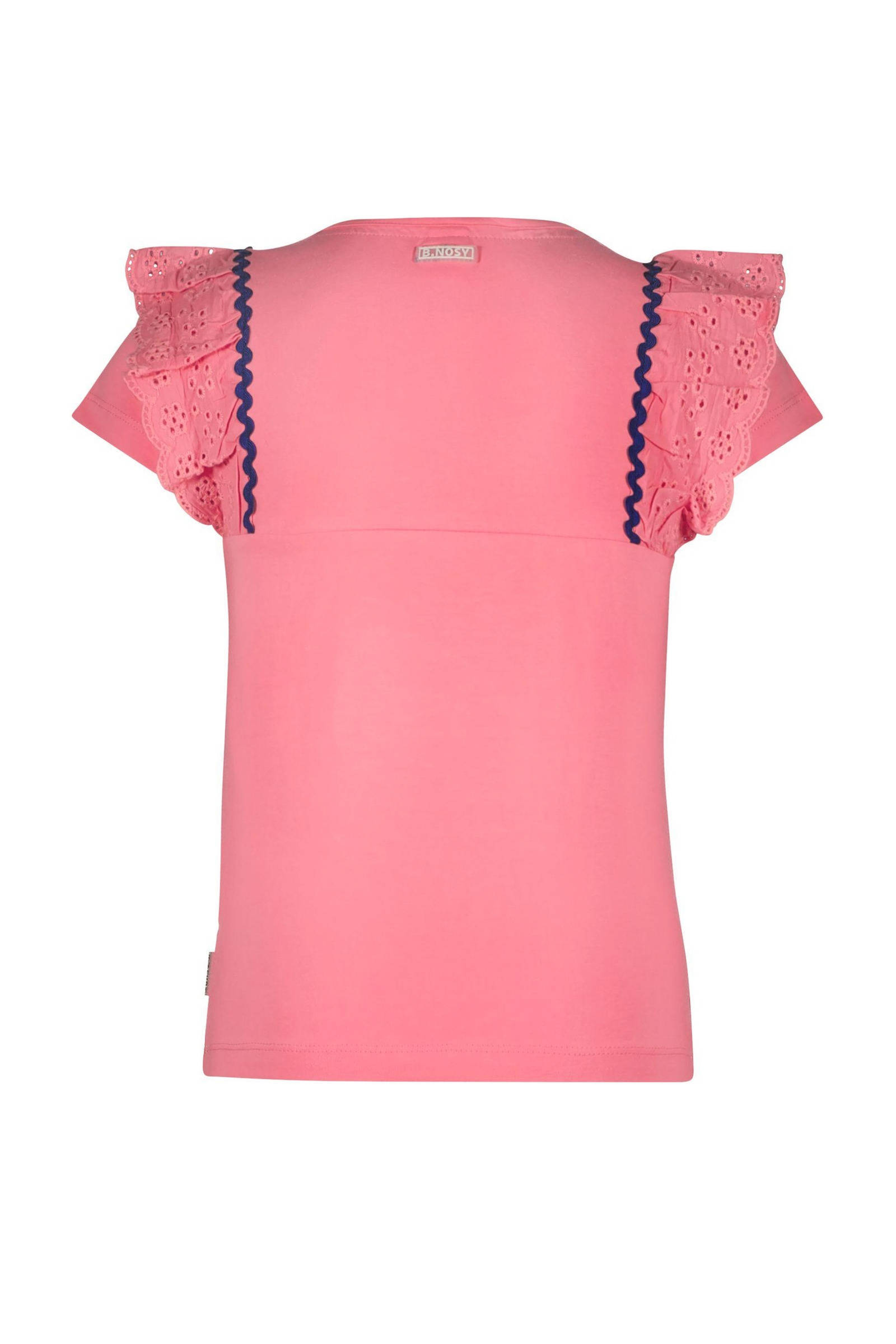 B.Nosy T-shirt B.Sunkissed Met All Over Print En Ruches Met Broderie ...