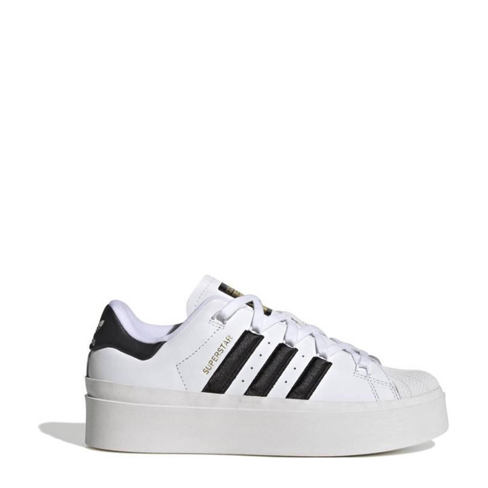 Adidas superstar 2024 schoenen wit zwart