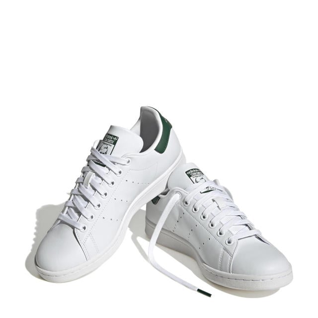 vangst Schipbreuk Arthur adidas Originals Stan Smith sneakers wit/donkergroen | wehkamp