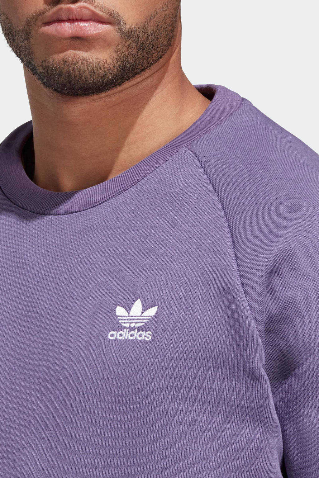 worst Emotie vrek adidas Originals sweater paars | wehkamp