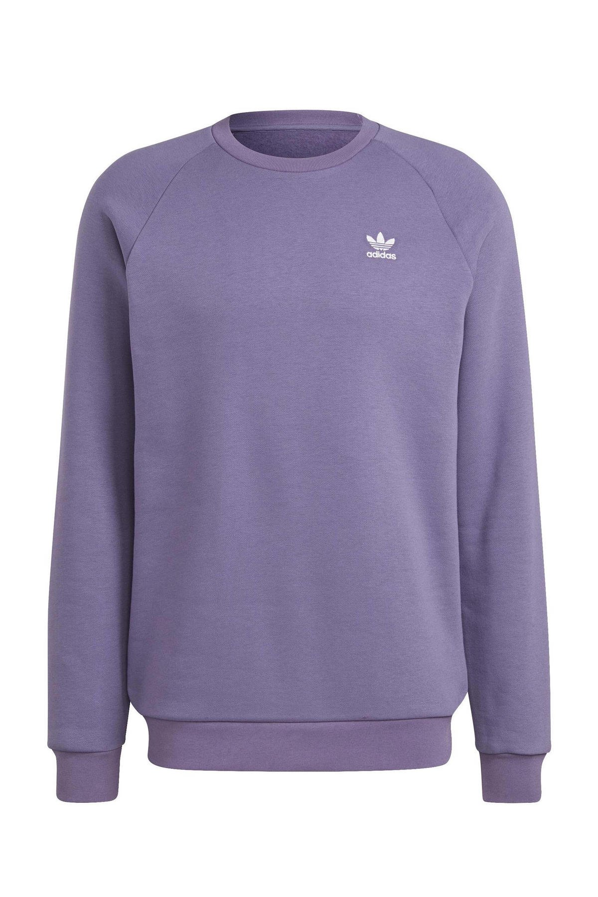 adidas Originals sweater paars wehkamp