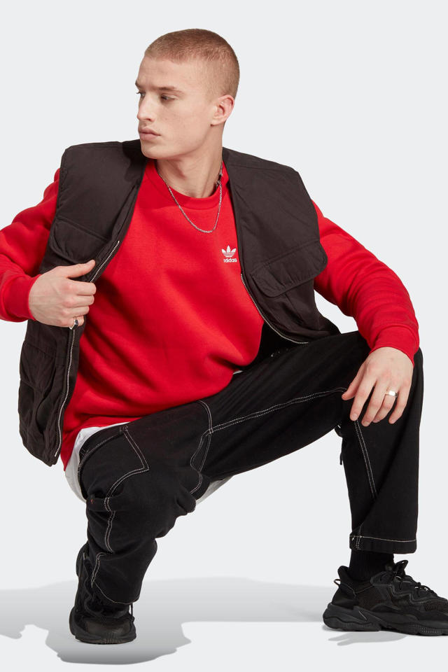 Ontwaken Onzuiver Wauw adidas Originals sweater rood | wehkamp
