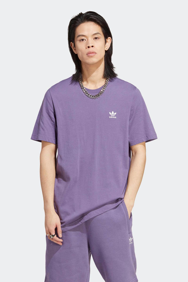 Vervagen Snazzy eetlust adidas Originals T-shirt paars | wehkamp