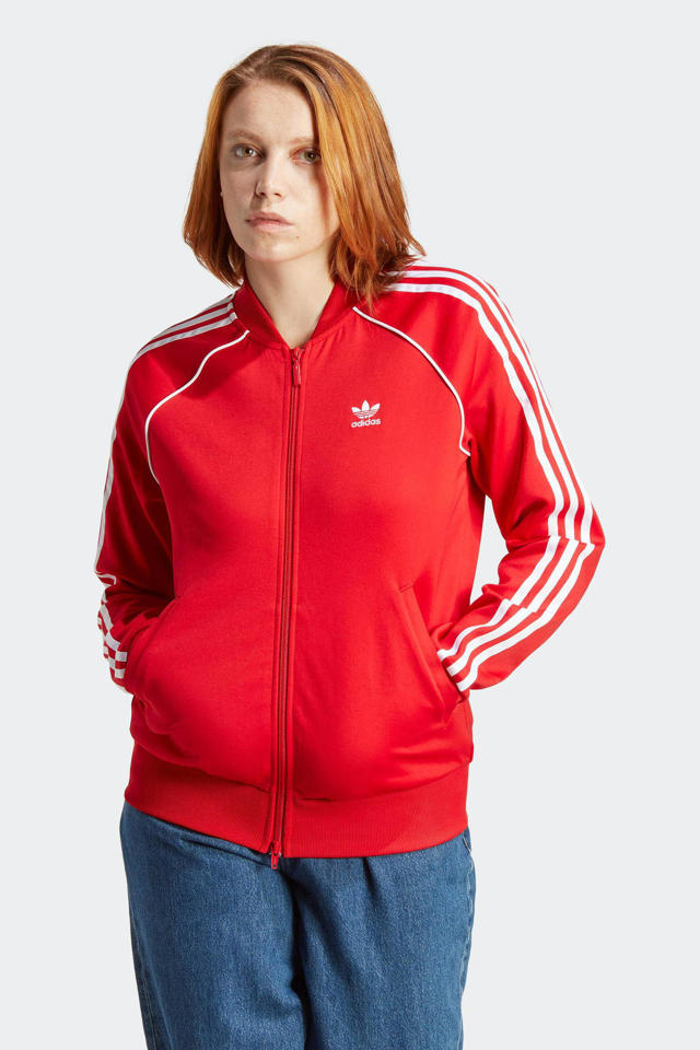 Logisch Smederij Preventie adidas Originals Superstar vest rood | wehkamp