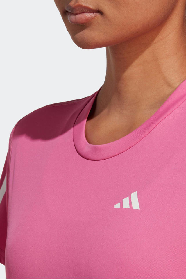 een kopje Waar ventilator adidas Performance hardloopshirt roze | wehkamp