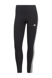 thumbnail: Zwart en witte dames adidas Sportswear legging van katoen met slim fit, high waist en effen