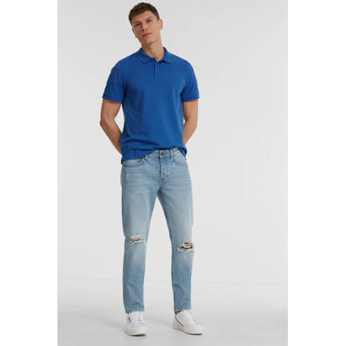 anytime relaxed fit jeans mid blue afbeelding