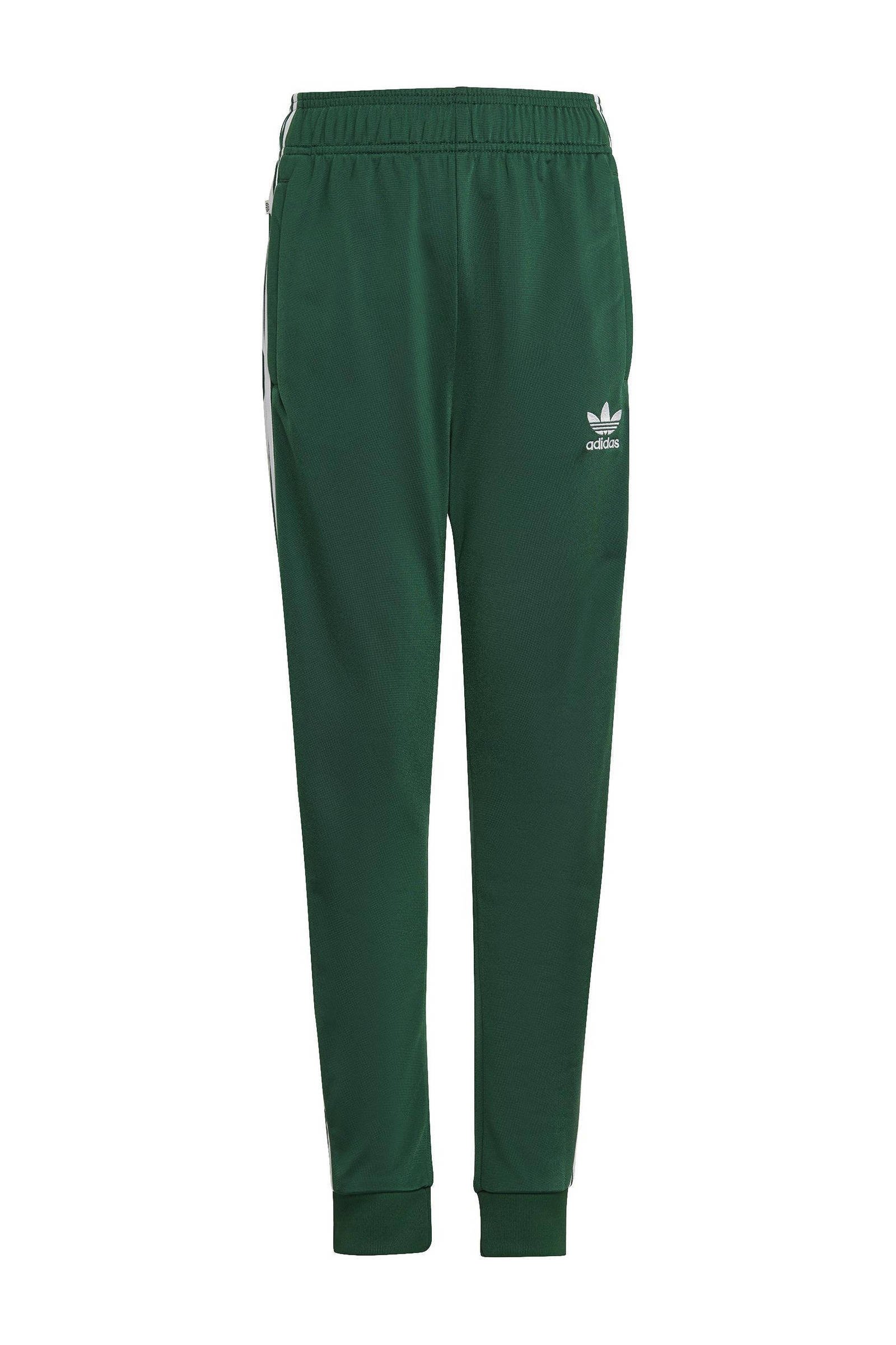 adidas Originals Superstar trainingsbroek groen wehkamp