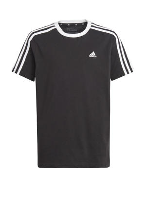 T-shirt met logo zwart/wit
