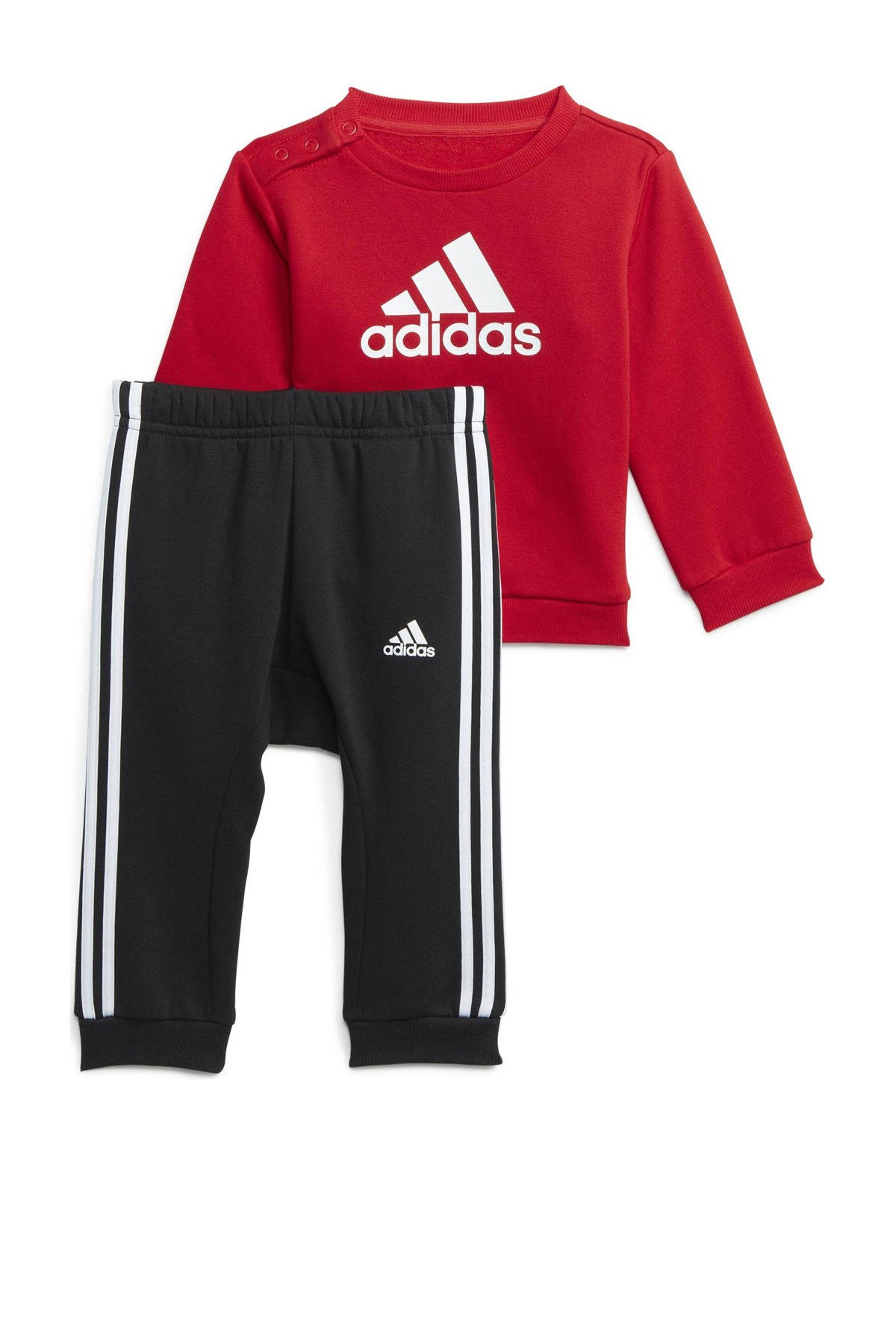 Ongepast Beschuldigingen benzine adidas Sportswear joggingpak rood/zwart | wehkamp