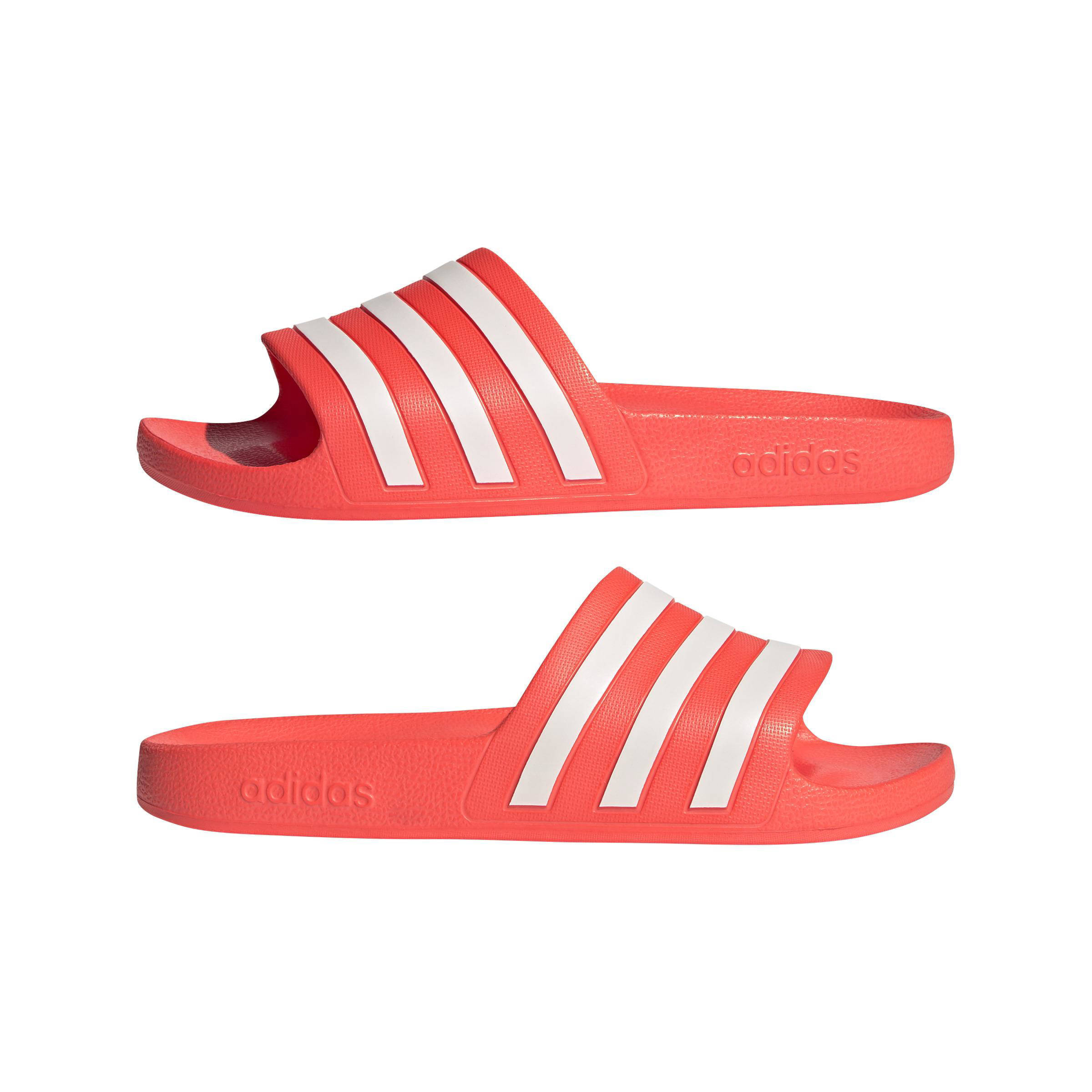 adidas Sportswear Adilette Aqua badslippers oranje/wit | wehkamp
