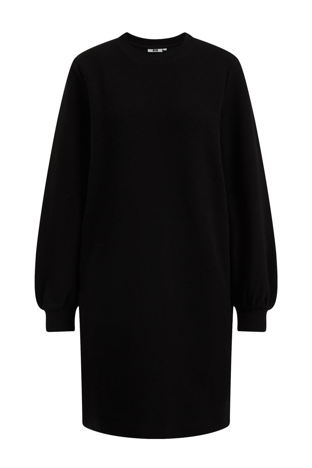 Sweatshirt Sweatjurk Zwart Sweatjurk Zwart Sweatjurk Met Capuchon