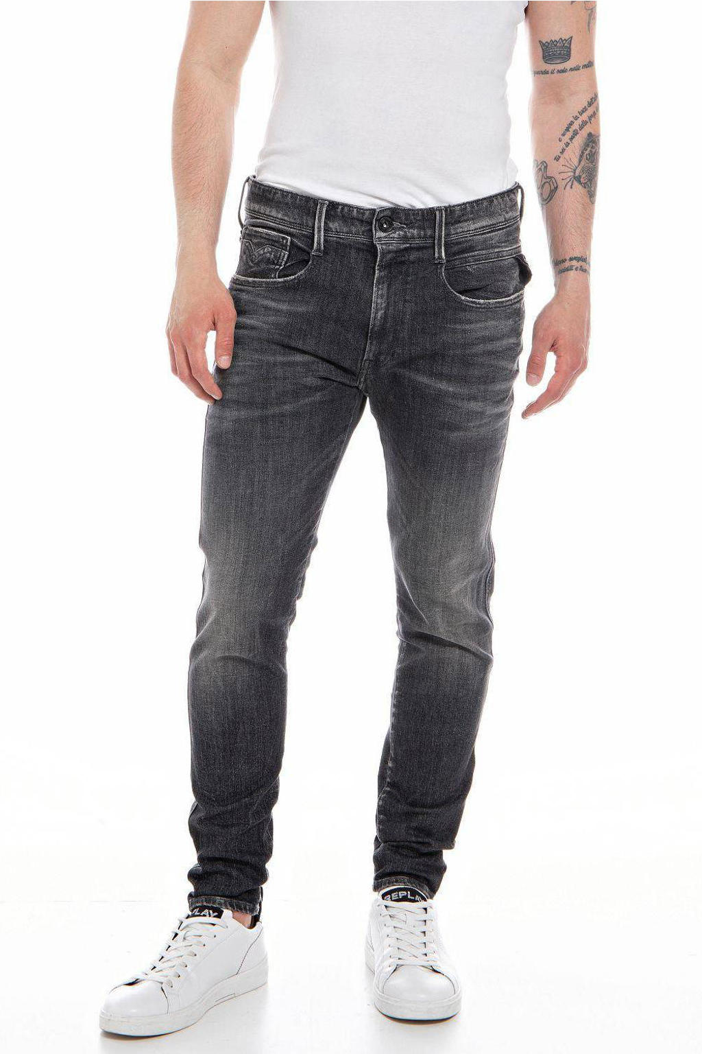 REPLAY slim fit jeans BRONNY dark grey