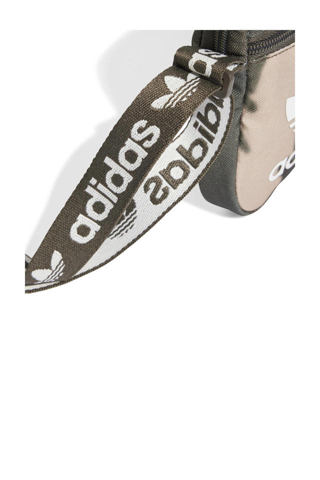 Gouverneur Destructief relais adidas Originals crossbody tas olijfgroen/beige | wehkamp