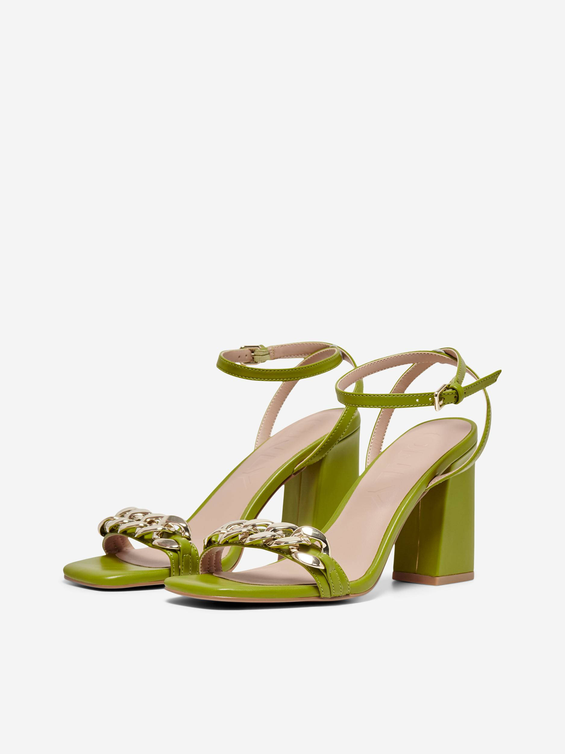 ONLY sandalettes groen | wehkamp