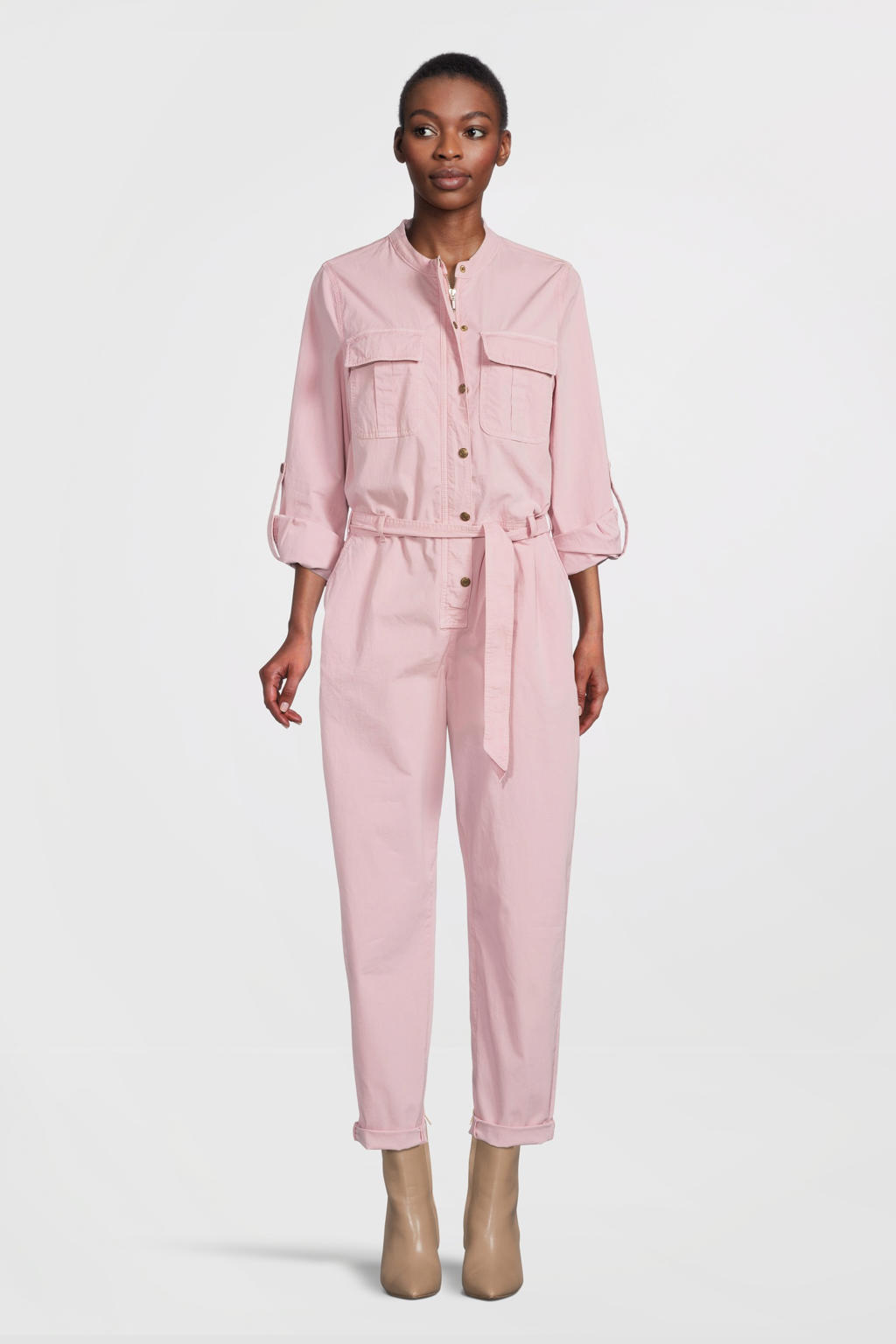 Summum jumpsuit lichtroze
