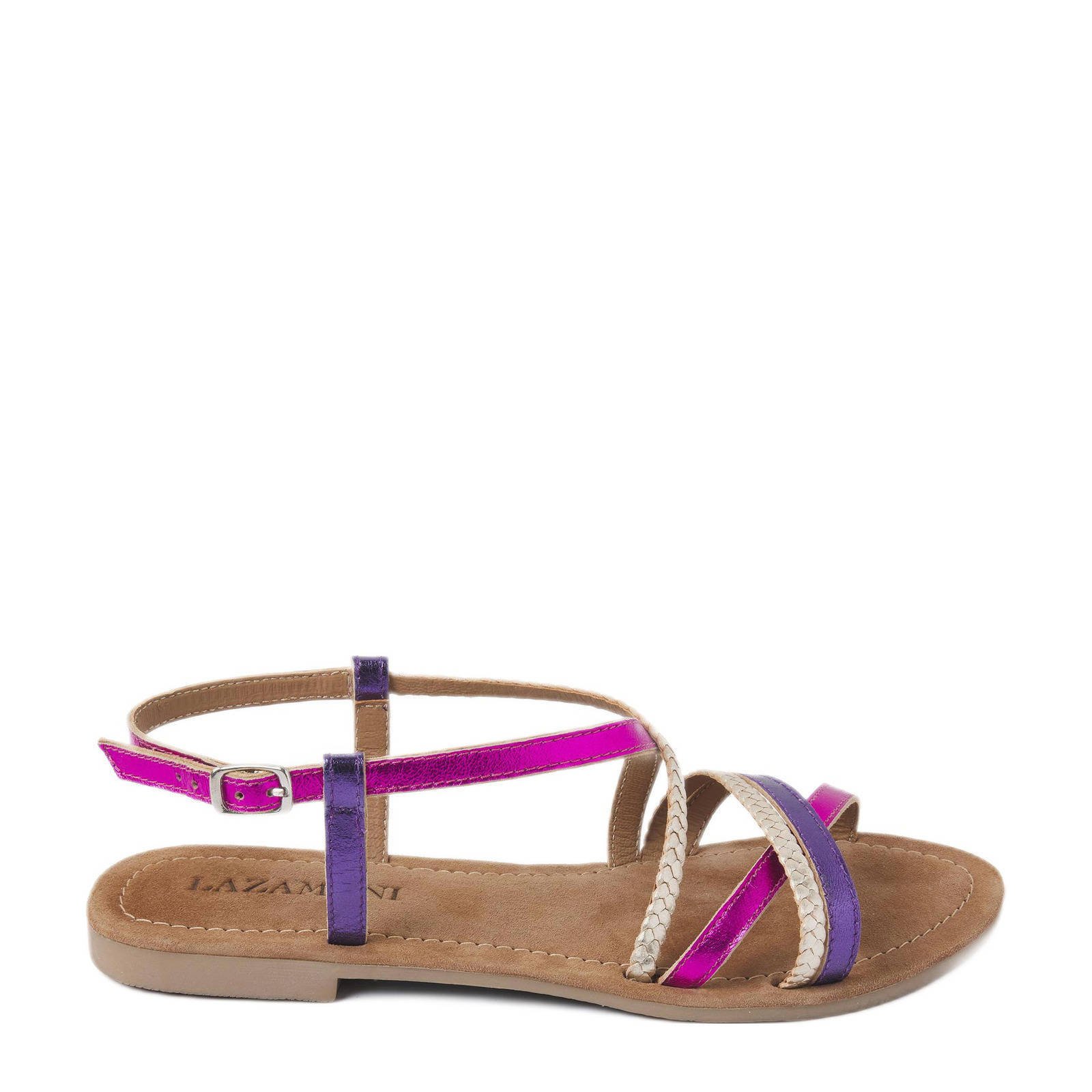 Paarse sandalen online