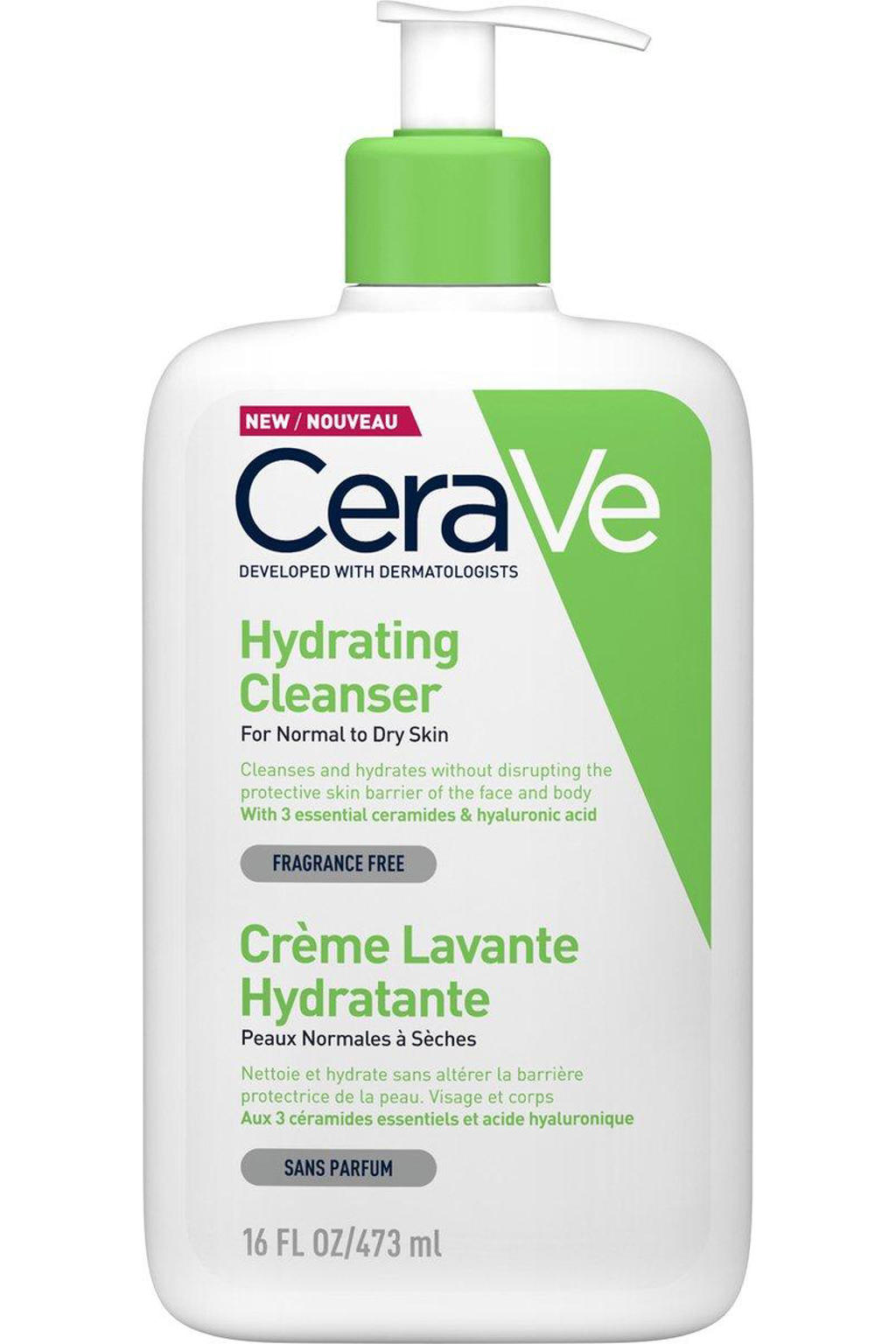 CeraVe Hydrating Cleanser reinigingsmelk - 473 ml