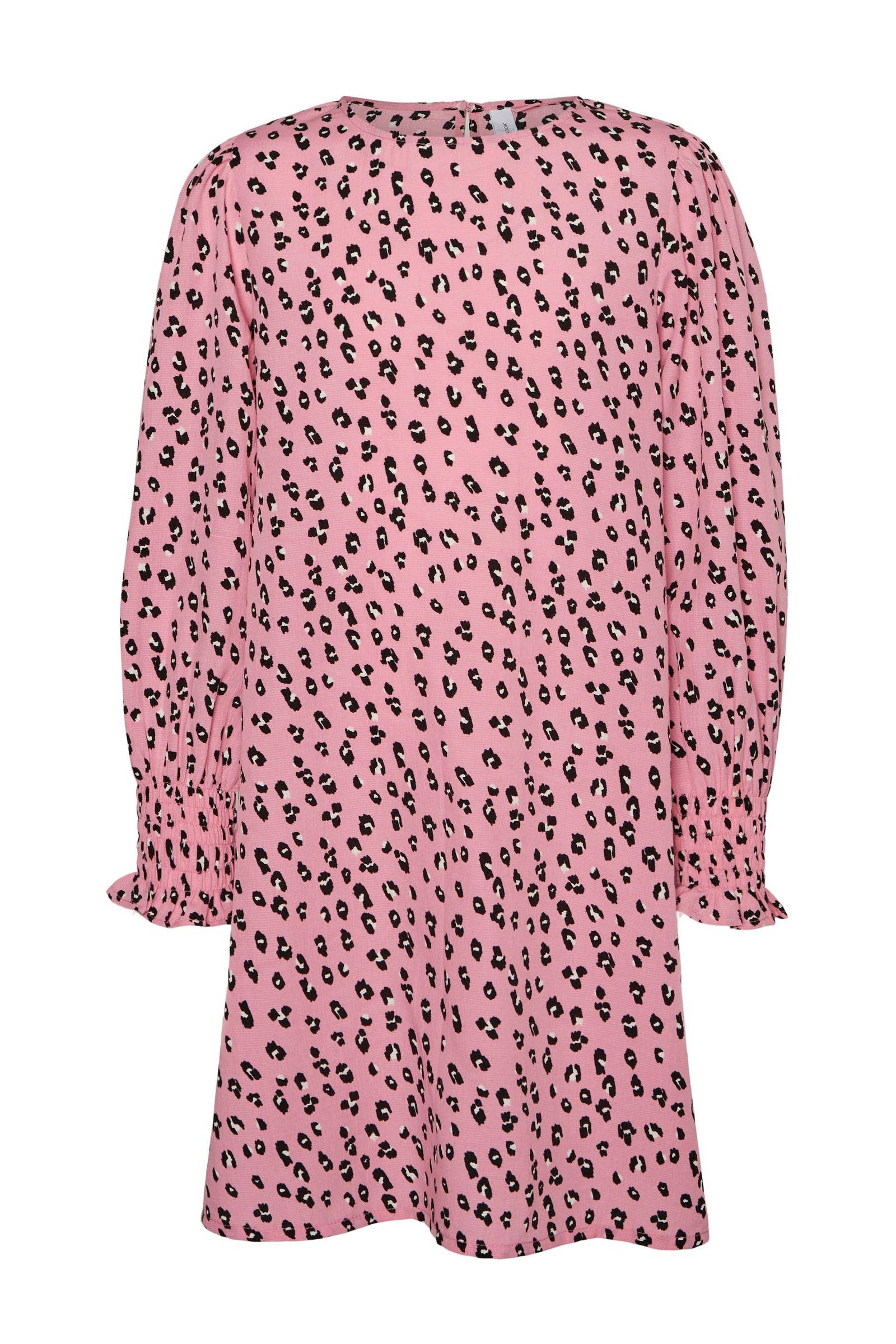 VERO MODA GIRL jurk VMNIA met stippen roze wehkamp