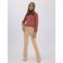 LTB flared jeans Rosie G cream peach