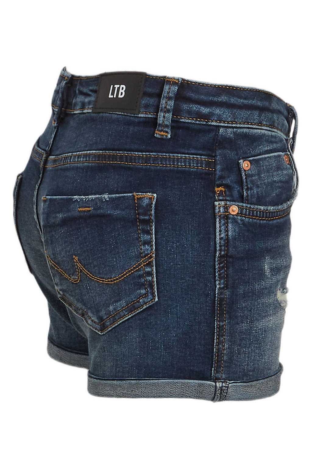 LTB slim fit short JUDIE G met slijtage rossa wash wehkamp