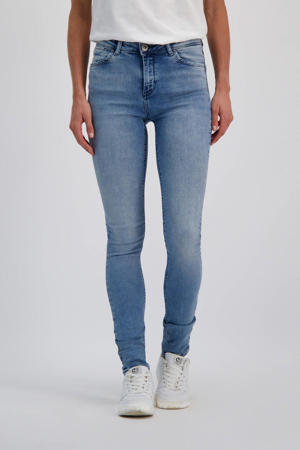 high waist skinny jeans Nancy lichtblauw