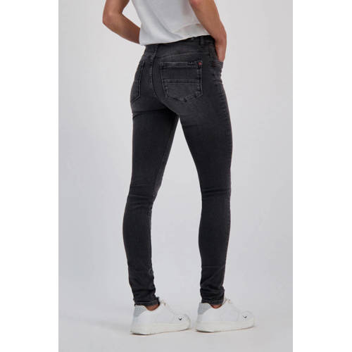 Cars high waist skinny jeans Nancy zwart afbeelding