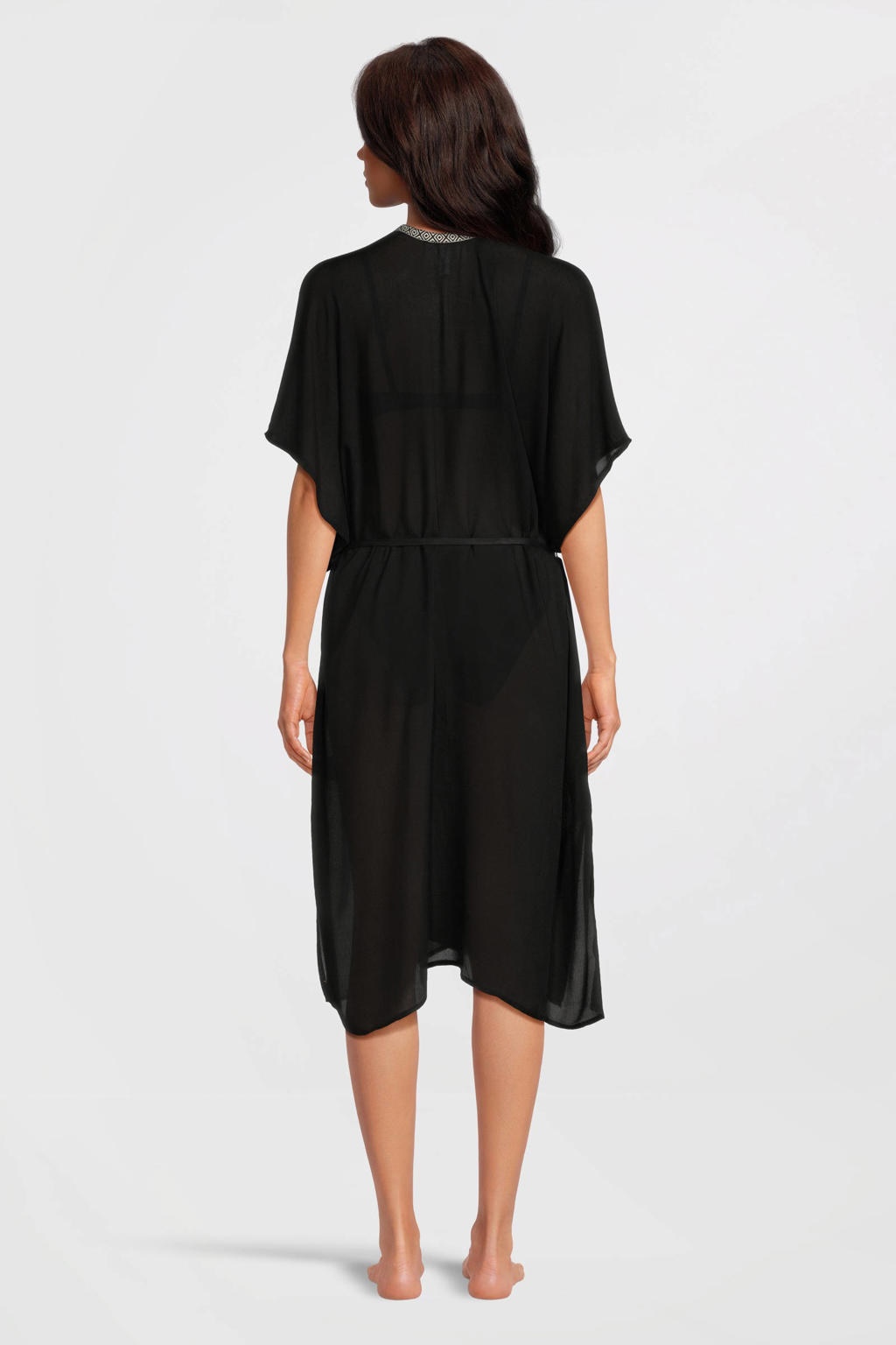 BEACHWAVE kaftan zwart kopen? in huis wehkamp