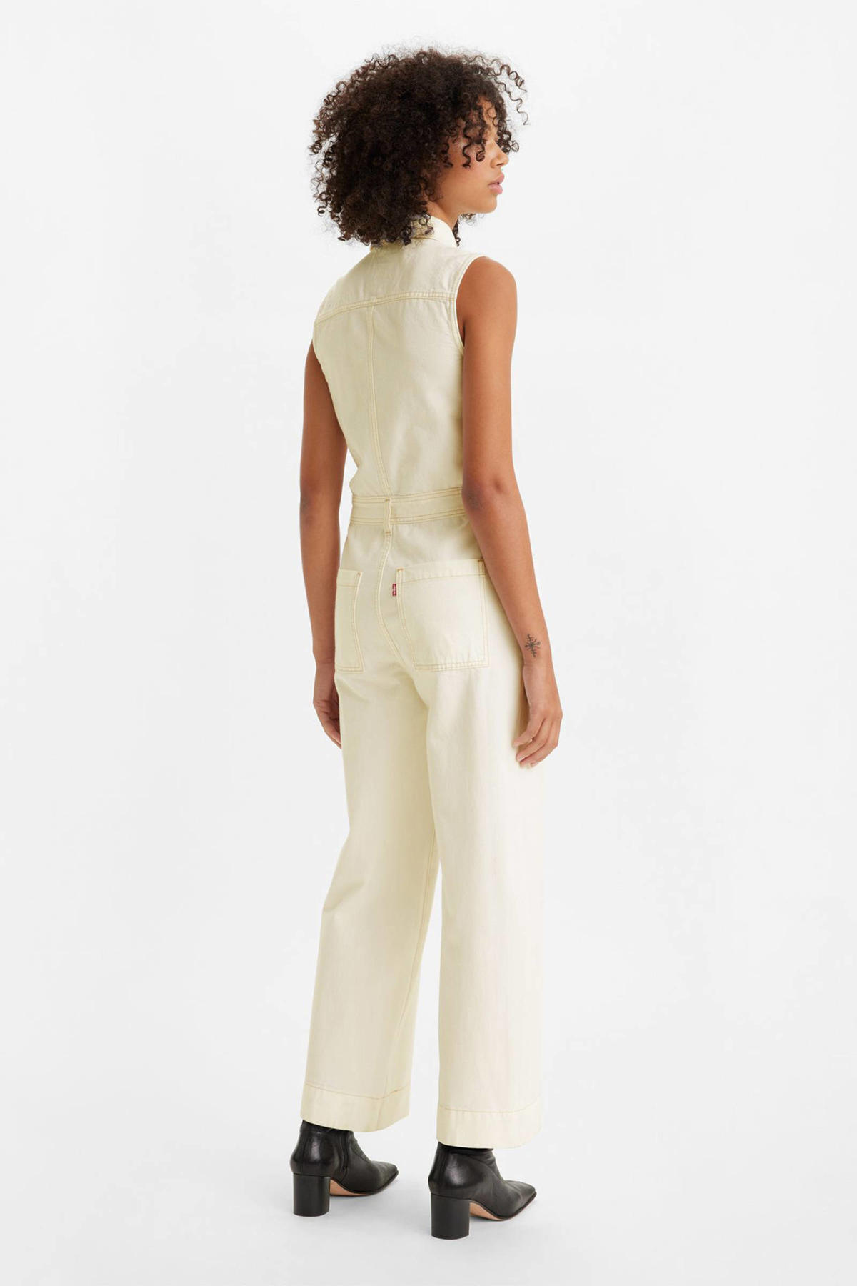 Levi's jumpsuit ecru kopen? | Morgen in huis | wehkamp