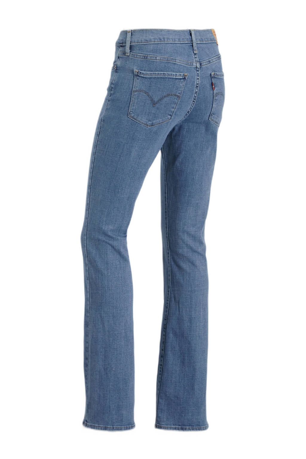 315 shaping boot flared jeans light blue denim | wehkamp