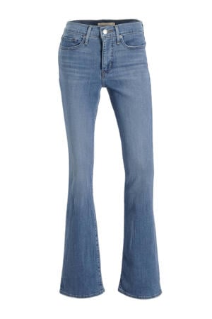 315 shaping boot flared jeans light blue denim