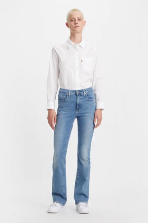 725™ High Rise Bootcut Jeans light blue denim