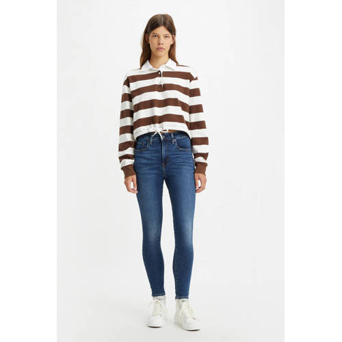 Levi's 721™ High Rise Skinny Jeans dark blue denim afbeelding