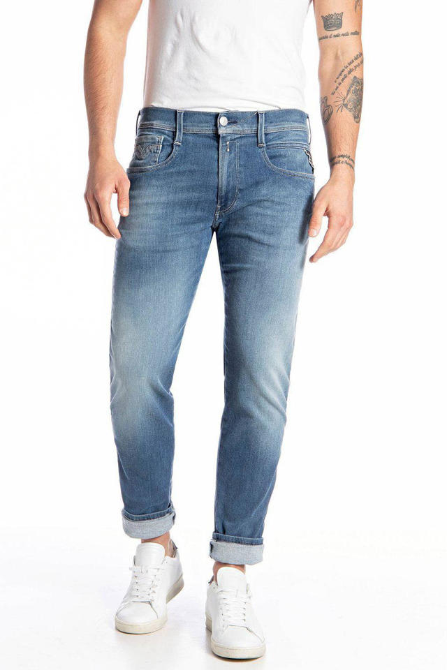 REPLAY Hyperflex medium jeans ANBASS blue wehkamp | fit slim