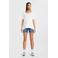 LOVE2WAIT slim fit denim short donkerblauw