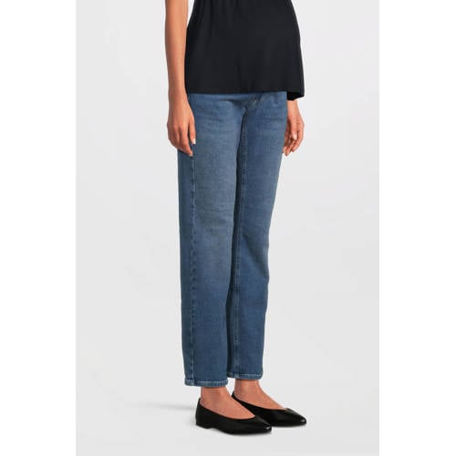 LOVE2WAIT loose fit zwangerschapsjeans 021 stone wash afbeelding