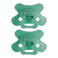 Difrax Natural fopspeen - 12+ Maanden - Groen - 2 st.