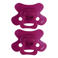 Difrax Difrax - Natural Fopspeen - 12+ Maanden - Paars - 2 st.