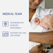 thumbnail: Difrax Brede S-Babyfles Anti Koliek - 310 ml - Lichtbruin - Anti Colic tegen krampjes
