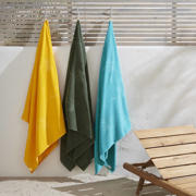 thumbnail: BEACHWAVE strandlaken Palm (donkergroen) (200x100 cm)