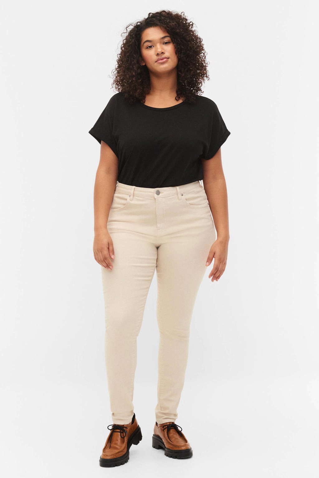 Zizzi T-shirt zwart