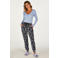 Hunkemöller pyjamabroek zwart/lila
