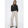 JDY high waist wide leg broek JDYLOUISVILLE beige