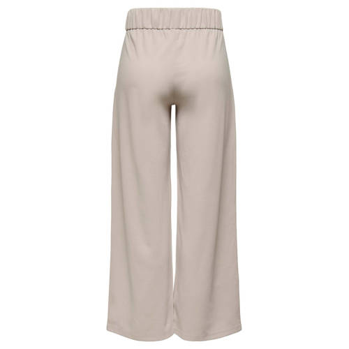 JDY high waist wide leg broek JDYLOUISVILLE beige afbeelding